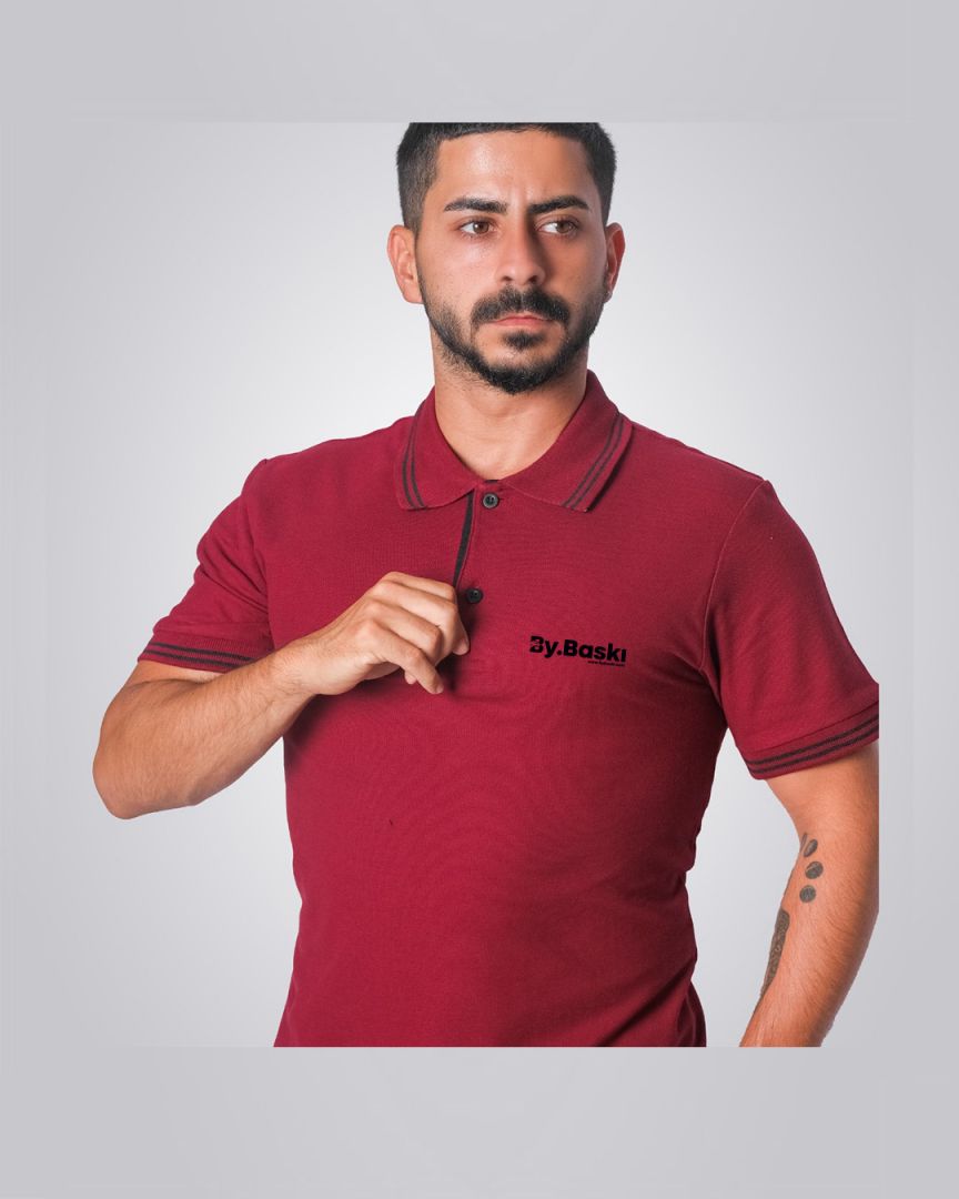 Polo Yaka Penye T-shirt